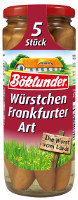 Böklunder Würstchen Frankfurter Art 5 Stück 210 g Glas